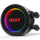 Nzxt Kraken X62 Rl-Krx62-02 280Mm All-In-One Water Liquid Cpu Cooling With Controlled Rgb Lighting, Dual 140Mm Pwm Fans, 280Mm Radiator, Micro-Fin Copper Cold Plate, Customizable Rgb Lighting, Retail Box , 1 Year Warranty