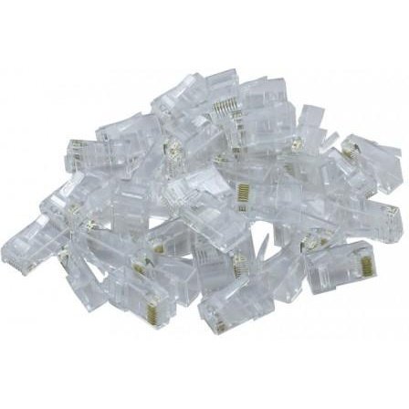 Netix 100-pack Rj45 Modular Plugs, Retail Box, No Warranty