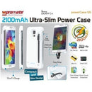 Promate Powercase S5 2100mAh Ultra-Slim Power Case For Samsung Galaxy S5 Colour: White 1 Year Warranty