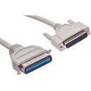UniQue Parallel Printer Cable 15 Metre DB25 Male to C36 Male Centronics Bi-directional- Works with IEEE-1284 compliant inkjet laser all-in one printers and scanners and other IEEE-1284 compliant peripherals Limited Lifetime Warranty
