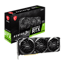 MSI Nvidia GeForce RTX 3060 TI Ventus 3X 8G OC LHR Graphics Card - 8GB GDDR6 256bit Memory PCI Express Gen 4.0 Core Clocks Boost 1695MHz 1x HDMI 3x DisplayPort 2 year Limited warranty