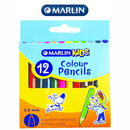 Marlin Kids Colour Pencils Short ( Pack of 12 )
