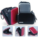 Promate Volcan-Aluminium Finish Camera Case with Inner Bubble Pad Protector-Black 1 Year Warranty