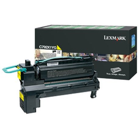 Lexmark C792 Yellow Extra High Yield Return Program Print Cartridge