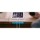 Orico 7 Slot Desktop Cable Clip - Blue