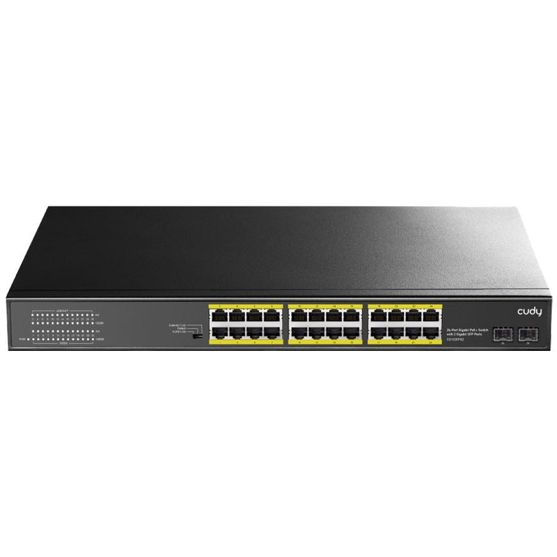 Cudy 24 Port Gigabit Poe 290W 2Sfp Combo Switch Gs1028Ps2