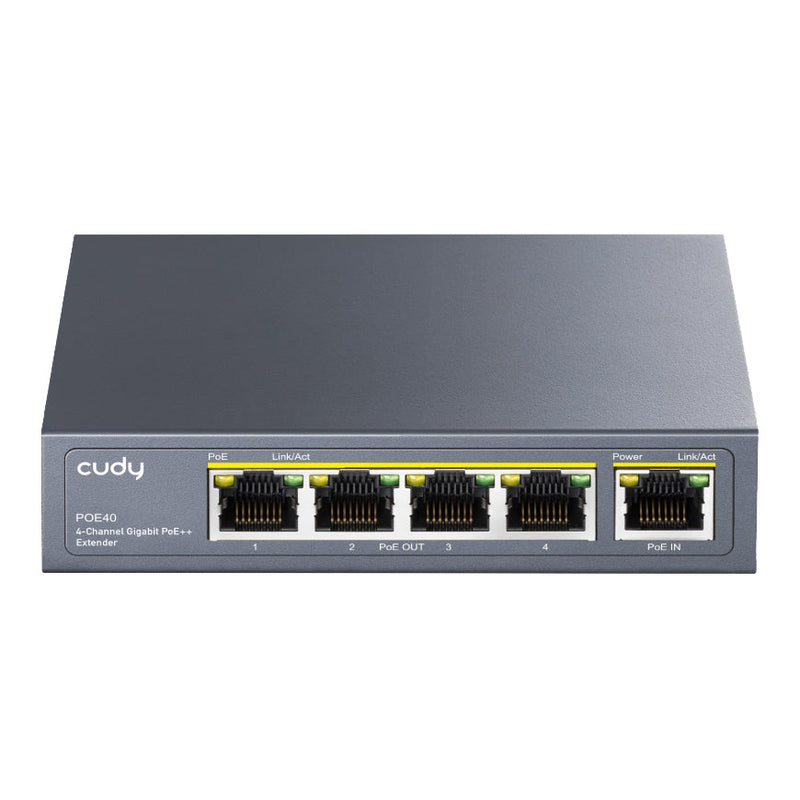 Cudy 4 Port Gigabit Poe 1 Poe+ Input 60W Switch Poe40