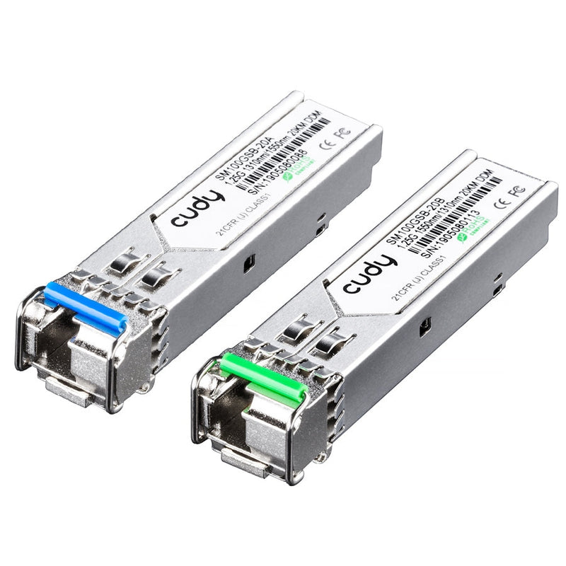 Cudy Single Mode 1.25G Lc Bi-Directional Sfp 20Km Sm100Gsb-20Ab