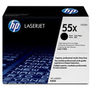 HP 55X HC BLACK TONER CARTRIDGE