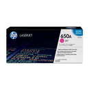 HP 650A COLOR LASERJET CP5525 MAGENTA PRINT TONER CARTRIDGE