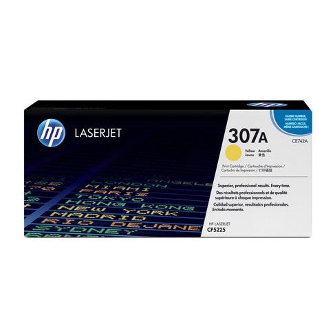 HP 307A YELLOW TONER CARTRIDGE