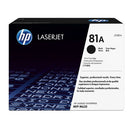 HP 81A BLACK TONER CARTRIDGE