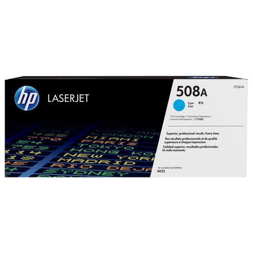 HP 508A CYAN LASERJET ENTERPRISE TONER CARTRIDGE