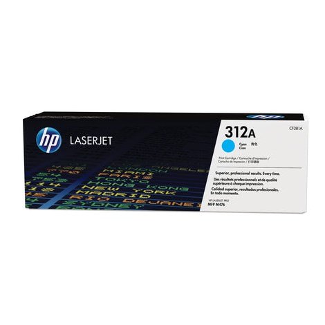 HP 312A CYAN TONER CARTRIDGE