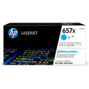 HP 657X HIGH YIELD CYAN ORIGINAL LASERJET TONER