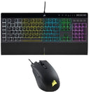 Corsair K55 Rgb Pro / Harpoon Rgb Pro  Kb+M Bundle  2021 Edition  Backlit Rgb Led