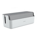 Orico Multiplug And Surge Protector Storage Box With Device Mount - Grey