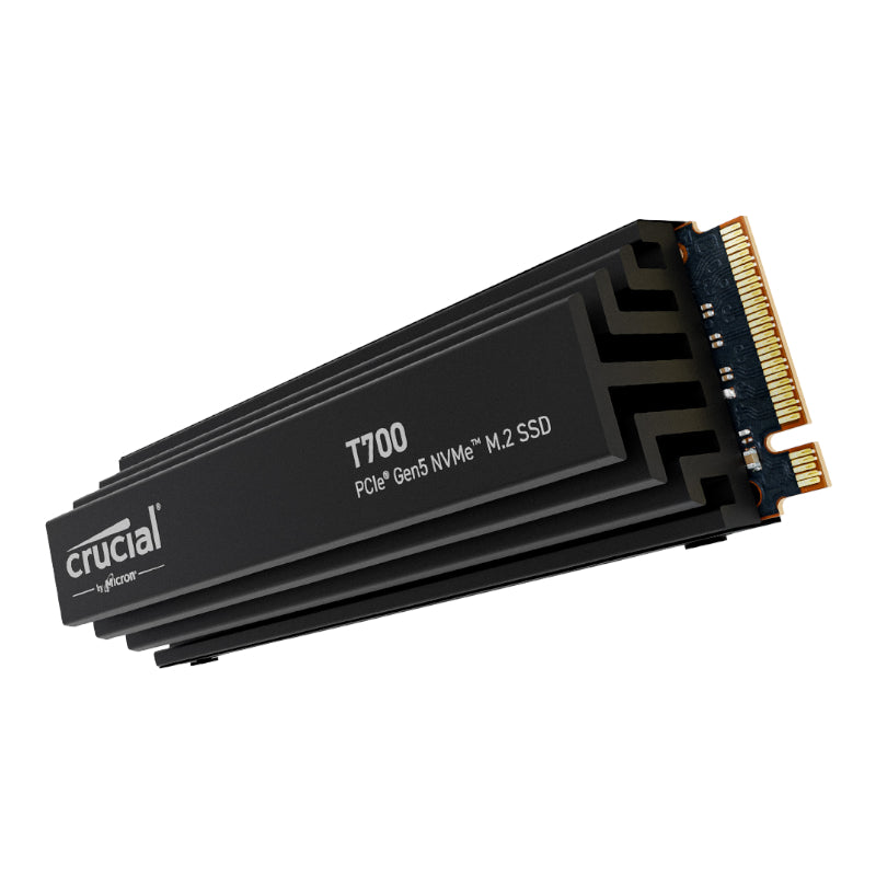 Crucial T700 2Tb M.2 Nvme Gen5 With Heatsink Nand Ssd