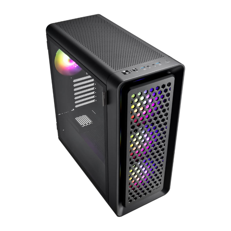 FSP CUT593P ATX Premium Chassis Tempered Glass side Panel - Black