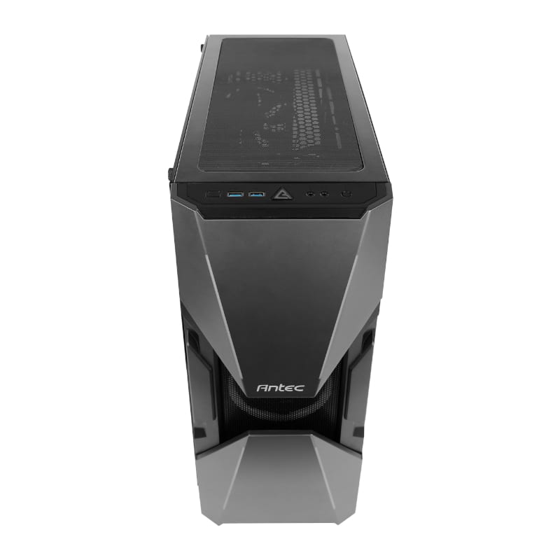 Antec Da601 E-atx | Atx | Micro-atx Argb Mid-tower Gaming Chassis - Black