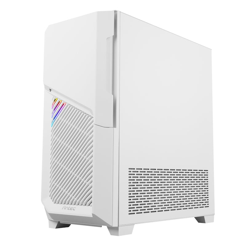 Antec Dp502 Atx Micro-Atx Itx Argb Mid-Tower Gaming Chassis - White