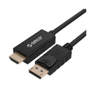 Orico Display Port To Hdmi 1.8M Cable - Black