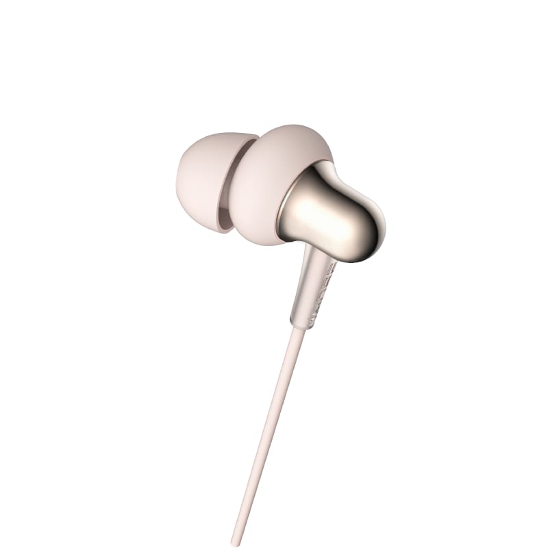 1More Stylish E1024Bt Dual Driver Bluetooth In-Ear Headphones - Gold