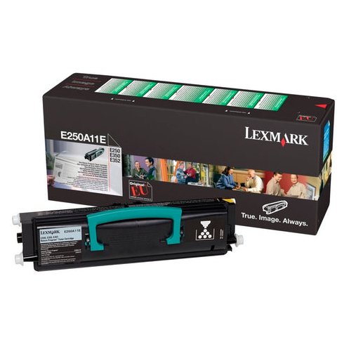 Lexmark E250 RETURN PROGRAM TONER Retail Box