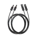 The EcoFlow Solar Extension Cable (3m) extends the XT60 Solar Cable  (3.5m) by an additional 3m.Provides additional cable length, which allows you to keep an EcoFlow power station in the shade while the solar panels receive direct sunlight