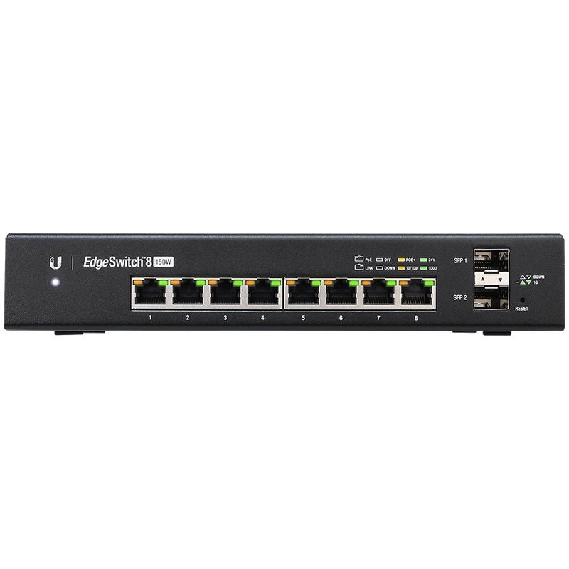 Ubiquiti Uisp Edgeswitch 8-Port Poe 150W 2Sfp - Es-8-150W