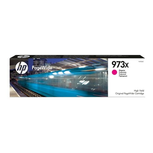 HP 973X HIGH YIELD MAGENTA ORIGINAL PAGEWIDE CARTRIDGE
