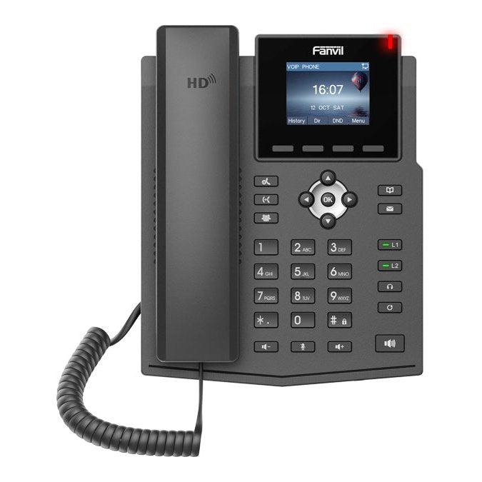 Fanvil 4Sip Colour Screen Voip Phone With Psu X3S Pro