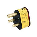 Ellies High Surge Protection Plug - Built-In Mains Tester Protects One Appliance Only 6x Stage Surge Protection Absorbs Up To 16 500 Amps On Live And Neutral And Up To 13 000 Amps On Earth Colour Red