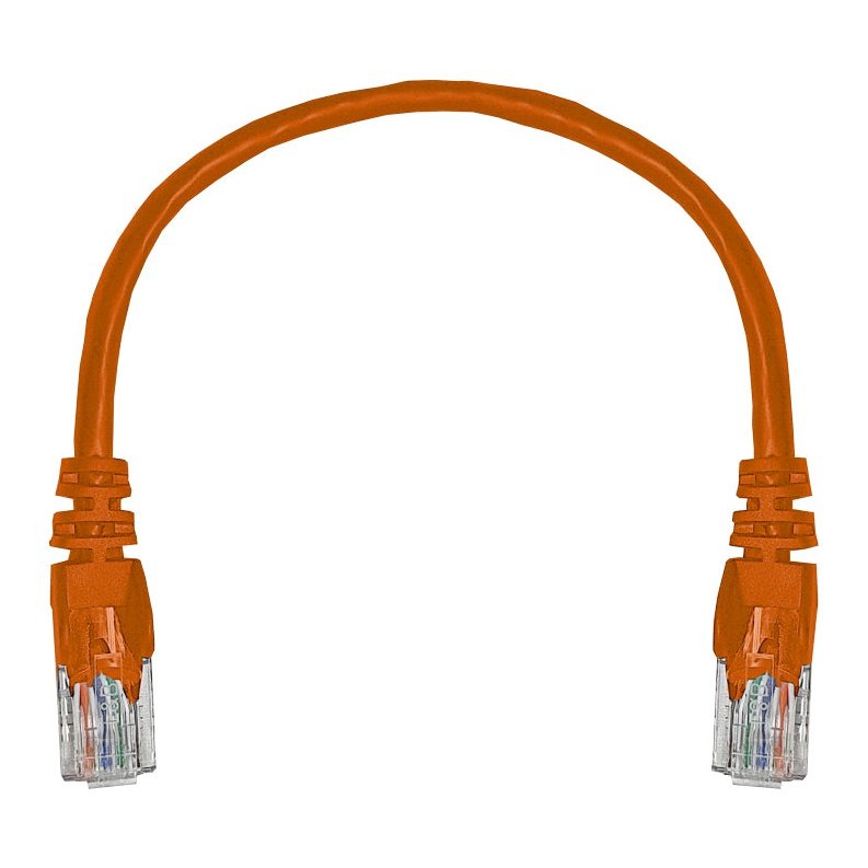Linkbasic 22Cm Utp Cat5E Flylead Orange