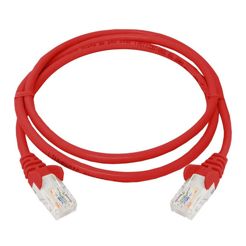 Linkbasic 1 Meter Utp Cat5E Flylead Red