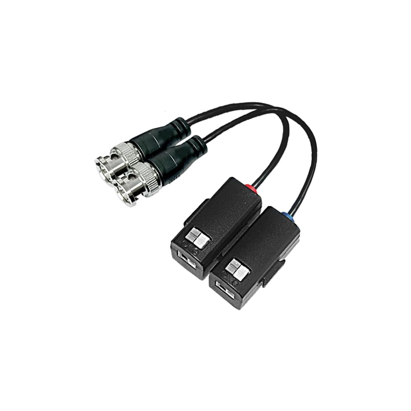 The FS-HDP4101P video balun is a passive (non-amplified) device that allows the transmission of real-time CCTV HD video signal via cost-effective Unshielded Twisted Paired (UTP) cable. The FS-HDP4101P is compatible with all HD-TVI HD-CVI AHD and CVBS a...
