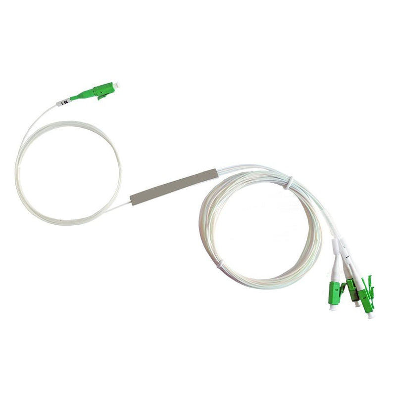 Scoop Fibre Splitter Blockless Lc Apc Sm 1-4