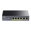 Cudy 6-Port Ethernet Plus 4-Port Gigabit Poe Unmanaged Switch