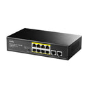 Cudy 10-Port 10 100Mbps 2 X Gigabit Unmanaged Poe+ Switch 120W