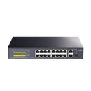 Cudy 16-Port Unmanaged Poe+ Switch - Rack Mount