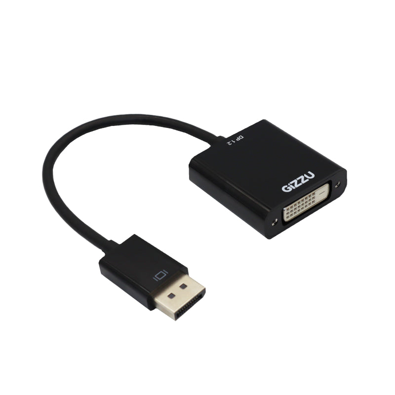 Gizzu Display Port Male To Dvi Female Adapter 0.15M Polybag