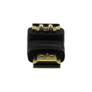 Oem Hdmi Male To Female Right Angled Adapter