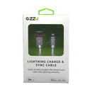 Gizzu Lightning 2M Braided Cable White