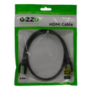 Gizzu High Speed V2.0 Hdmi 0.6M Cable With Ethernet Polybag