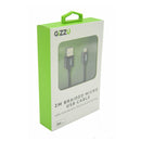 Gizzu Micro 1.2M Usb Braided Cable Black