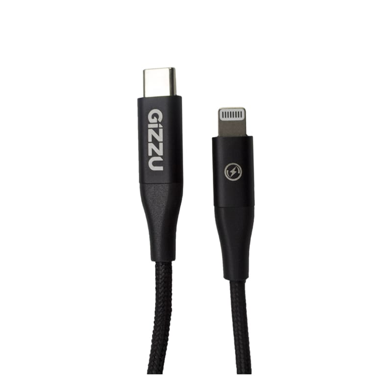 Gizzu Usb-C To Lightning 8Pin 2M Cable - Black