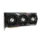 MSI Nvidia GeForce RTX 3070 Ti GAMING X TRIO 8G is a powerful graphics card featuring 8GB of GDDR6X memory with a 256-bit interface. It supports PCI Express Gen 4.0 and boasts a boost core clock speed of 1830MHz for high-performance gaming and renderin...