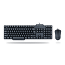 Gofreetech Wired Kb Mouse Combo - Black