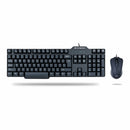 Gofreetech Wired Kb Mouse Combo - Black