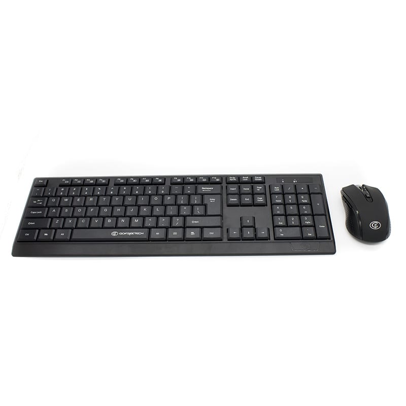 Gofreetech Wireless Kb Mouse Combo - Black